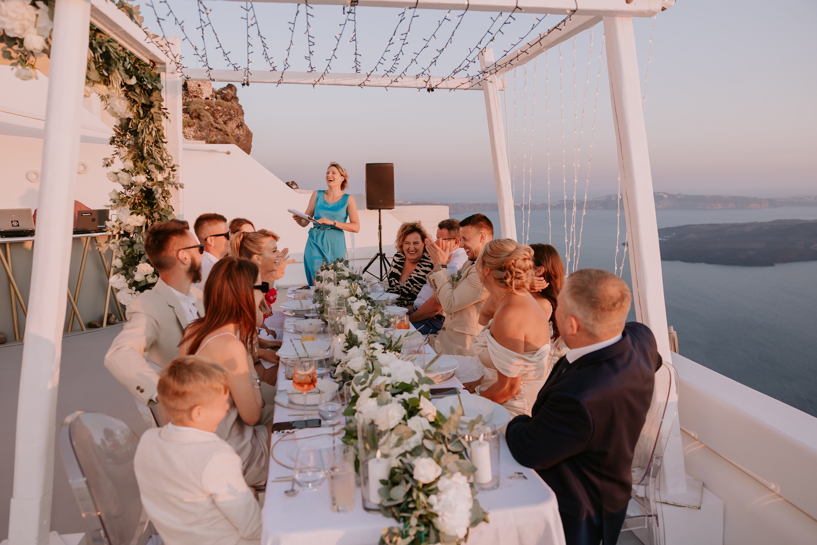 Wedding reception and gala hosting in Greece